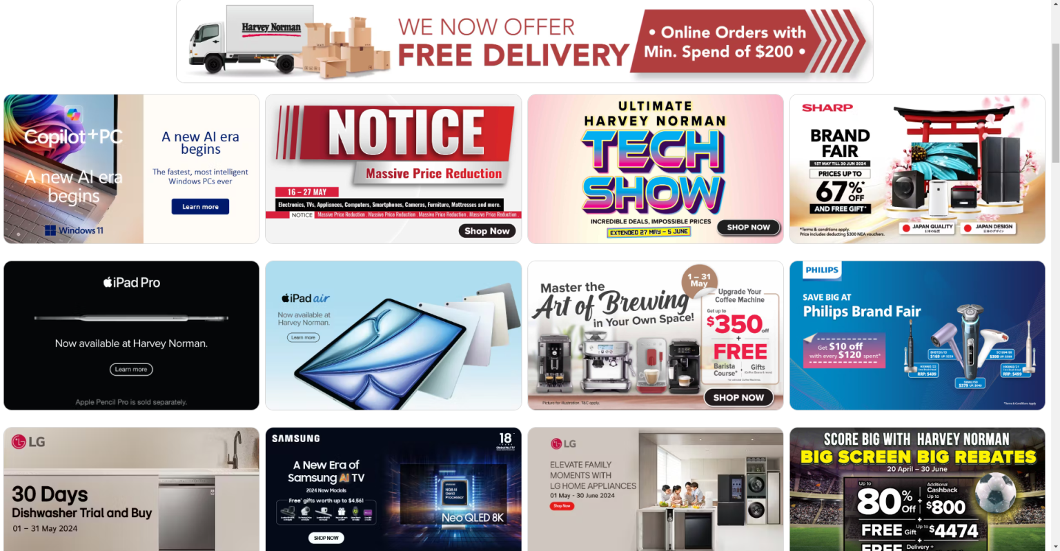 Harvey Norman Singapore WE BUY USED AIRCON IN SINGAPORE